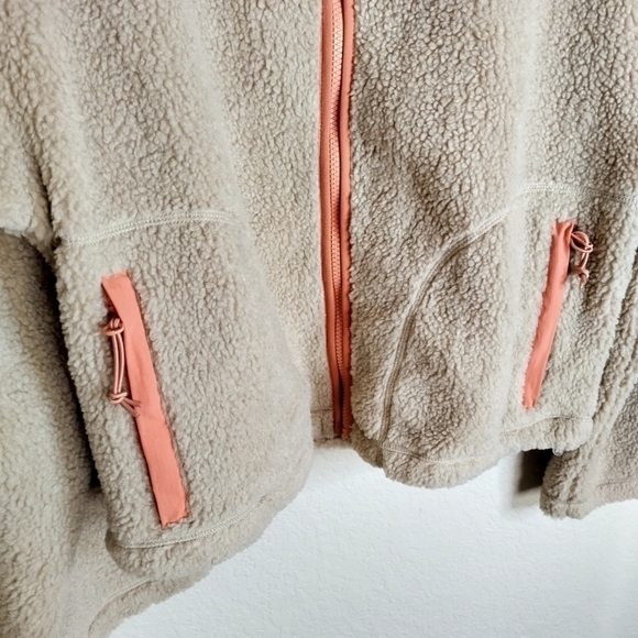 Madewell x Penfield Haight Fleece full zip Sherpa Jacket sz Xs - Picture 8 of 9